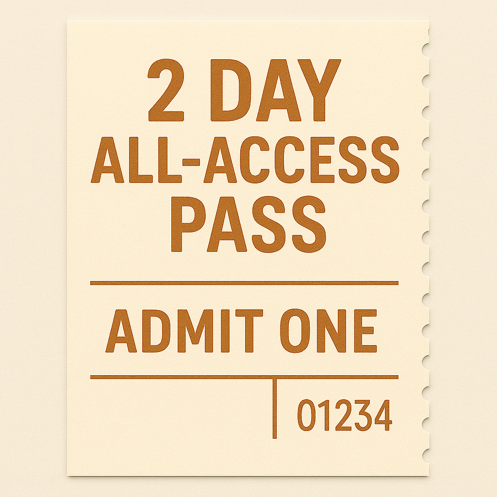 Two Day All Access Pass